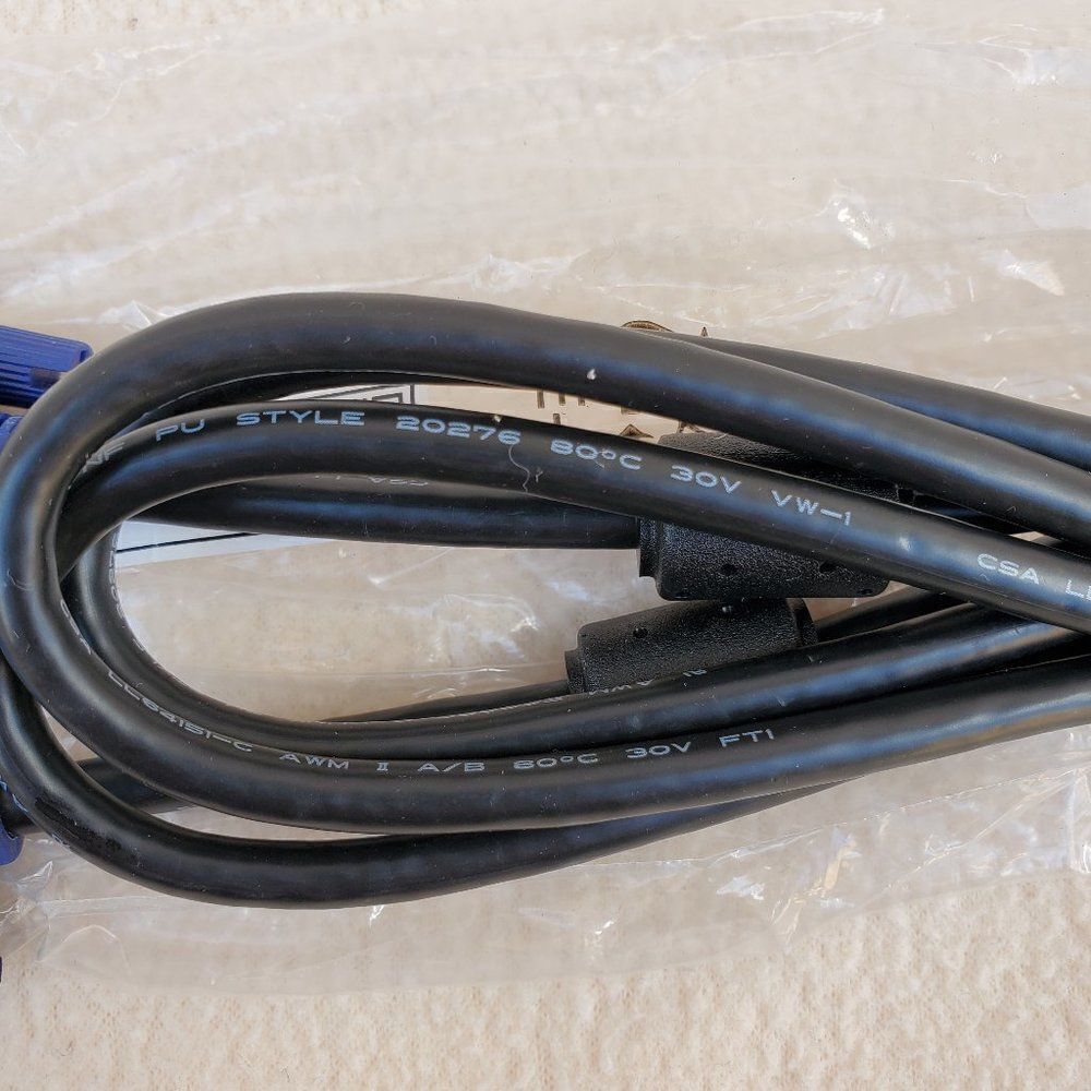 VGA computer cable 6ft - Picture 5 of 8